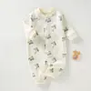Mameluco para Bebé Primavera y Otoño Algodón Puro Sin Etiquetas Ropa Interior Bodysuit Ropa para Bebé Primavera y Otoño