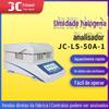 Medidor de umidade de halogênio JC-LS-50A-1, testador rápido de teor de água de grãos de madeira de chá