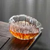 Nuevo juego de té de cristal resistente al calor creativo con forma de tocón de árbol de alta calidad, juego de té de borosilicato único, juego de té individual