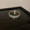 Pulsera Abierta de Circonita Incrustada con Diamantes, Pulsera de Lujo Ligero y Gama Alta, Elegante y Exquisita a la Moda, Diseño de Pulsera Versátil, Diseño de Nicho