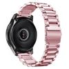 Adecuado para Huawei Watch, Samsung, Apple S10, Xiaomi Acero Inoxidable Sólido Gt7 Brazalete de Reloj Mariposa de Tres Eslabones S11