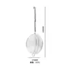 Colador Cuadrado de Acero Inoxidable con Mango de Cuatro Líneas para Dumplings, Cuchara para Hot Pot, Espumadera Grande, Pala para Fideos de Cocina, Colador Grande