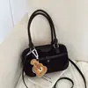 Bolso Cruzado Retro Casual Transfronterizo 2025 Nuevo Moda Maillard Versátil Bolso Cruzado Estilo Coreano Bolso de Gama Alta para Mujer