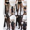 Leggings Translucidos Tk Nuevos Forrados de Lana con Puntada de una Sola Línea al Frente y Atrás, Leggings Translucidos Calientes de Invierno Transfronterizos
