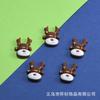 Parche de resina navideño, material de bricolaje, crema de pegamento, funda para teléfono móvil, horquilla, joyería, decoración, copo de nieve, manual, pegamento, accesorios
