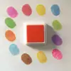 Almofada de Tinta Colorida Tamanho Pequeno e Grande para Carimbos de Planner à Base de Óleo DIY Pintura Infantil Fabricante Atacado Fornecimento Direto da Fábrica Direta