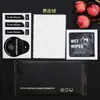 Kit de lámina para teléfono móvil Lámina perlada juego de bolsas con alcohol Lámina templada juego de accesorios de limpieza de pantalla de teléfono móvil