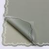 Papel de seda brillante pequeño pañuelo jalea película flor envoltorio borde pequeño fresco de alta gama diy hecho a mano ramo papel floristería