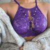 Lencería Sexy Chaleco de Pedrería Sujetador Strapless para Mujer Sujetador Base de Encaje Sexy con Hermosa Espalda Sujetador 276