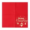 Guardanapos de Natal com Estampagem Metalizada, Guardanapos de Papel Decorativos Impressos Descartáveis Espessados para Festas de Fim de Ano, Personalização Transfronteiriça
