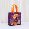 Bolsa No Tejida Impresa de Halloween Bolsa de Regalo para Fiesta Caricatura Bolsa de Empaque Portátil Bolsa de Compras para Centro Comercial Bolsa de Compras al por Mayor