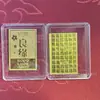 Adesivo de Celular Dourado Completo Dourado 999 Adesivo Traseiro de Celular 2mg Ano do Cavalo Lembrança Cultural e Criativa Geração de Tráfego para Live Pequeno Presente