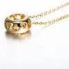Collar Transfronterizo Estilo Ins Lujo Ligero de Moda con Moissanita para Mujer, Cadena para Clavícula con Colgante de Moissanita de Nicho de Diseño de Alta Gama