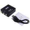 Convertidor de AV a HDMI 1080P Adaptador de Consola de Juegos a TV Convertidor de AV a HDTV Conmutador de Capturadora