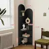 Estantería de almacenamiento de suelo para rincón, estante de almacenamiento para esquina de sala de estar, estantería triangular, mueble de esquina para dormitorio, mueble de esquina de pared multicapa