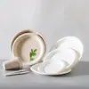 Pratos de Jantar Descartáveis Espessos Atacado Pratos para Churrasco Comerciais Pratos para Bolo Pratos de Papel de Grau Alimentício Resistentes a Altas Temperaturas