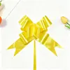 Nuevo 45# Color Liso Lazo Grande Flor Tirada a Mano Decoración de Coche de Boda Flores Frescas Empaque de Regalo para Festival Color Sólido