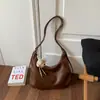 Bolso Grande de Capacidad Casual y Sencillo para Mujer Viajera 2026 Nuevo Bolso de Hombro de Moda Retro de Nicho Bolso Tote para Viajera