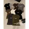 ULOUR/U novo estilo elegante e suave de início de outono veludo dourado multicolor versátil gola redonda manga curta camisa básica 55090