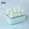 Forma de Sorvete com 8 Compartimentos para Crianças Molde DIY para Sorvete Caseiro Molde de Picolé de Grau Alimentício Molde Doméstico para Picolé