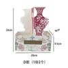 Caja de Té de Leche de Otoño Shangjin Caja de Regalo de Flores Caja de Flores Caja de Empaque Caja de Arreglo Floral Caja de Regalo DIY Materiales de Arte Floral