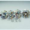 Wuzhou ventas gema redonda AAA piedra suelta circón artificial zirconia cúbica en stock piedra DIY al por mayor