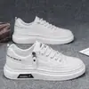 Tênis Esportivos 2026 Verão Novos Tendência Antiderrapante Estilosos Sapatos Brancos Casuais Masculinos Sapatos Masculinos de Solado Macio