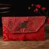 Sobres Rojos para Bodas, Exclusivos para Cambiar Títulos Formales, Diseño Único de Tela Nueva, Bolsas de Sobres Rojos de Alta Gama con Diseño de Tela