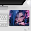 Mouse Pad Gamer Super Grande Liga dos Heróis LOL Animação Jinke Criativo Teclado de Computador Mesa de Escritório Mesa de Estudo Pad