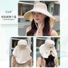Sombrero de Pescador Impermeable de Secado Rápido para Hombre, Sombrero de Verano para Senderismo y Montañismo al Aire Libre, Ala Ancha, Protección Solar Anti-UV