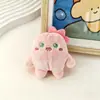 Broche de Pelúcia de Monstro Fofo de Desenho Animado, Pingente para Bolsa, Pequeno Acessório, Peças de Acessório Preenchidas com Algodão