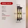 Luminária de Parede Solar para Exterior à Prova d'Água Lâmpada de Pilar Lateral de Portão de Vila para Pátio Novo Estilo Chinês Lâmpada de Parede Externa para Varanda