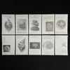 Notas adhesivas de papel de ácido sulfúrico para cuaderno, Papel decorativo material de collage serie Cuatro Estaciones Isla Brumosa, Paquete de 10 hojas PaperMore