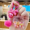Adorno creativo de despertador de dopamina, llavero colgante para parejas, decoración de llavero de bolso y coche, pequeño regalo