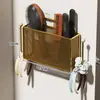 Estante organizador para peines, organizador de encimera de baño para pasta de dientes, cepillo de dientes, rastrillo, canasta de almacenamiento para mascarillas faciales y diademas de baño