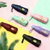 Paraguas de Cápsula para Niñas con 50% de Descuento, Protección Solar y contra la Lluvia, Compacto y Portátil, Plegable, Paraguas Publicitario y de Regalo con Impresión de Logo