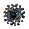 Broche alta qualidade nicho vazado alta qualidade corsage cravejado Shijia Crystal acessórios de pino para terno feminino casaco roupas