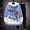 Sudadera juvenil de primavera y otoño para niños de 12 años, 13, estudiantes de secundaria, 14, conjunto deportivo, 15, ropa elegante para chicos grandes, 16