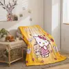 Manta de Franela Doble Cara con Impresión Digital Linda de Hello Kitty para Comercio Exterior en Amazon