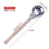 Cuchara para hielo nueva cuchara para pesca en hielo filtro de hielo acero inoxidable pesca de invierno pesca en hielo pesca rompiendo hielo suministros de pesca accesorios de equipo de pesca