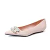 Novos Sapatos Femininos de Primavera com Solas Macias Que São Confortáveis e Não Cansam Seus Pés, com a Sensação de Pisar em Material Macio, Antiodor, Sapatos Baixos de Bico Fino, Sapatos Femininos Estilo Francês Inspirados em Chanel