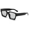 6 Pares de Gafas de Sol Cuadradas de Pierna Ancha para Mujer, Gafas de Sol con Protección UV Transfronterizas, Gafas de Sol con Protección Solar para Conducir para Hombre