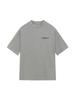Essentialszone Camiseta Básica Suelta Talla Grande Os Manga Corta Hombre Marca de Moda High Street Fog