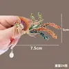 Elegante y Noble Broche de Fénix Estilo Chino para Mujer, Nuevo Broche para Trajes y Qipao, Accesorio Clásico de Flor de Pecho