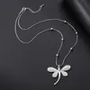 Collar largo de aleación con explosión de Amazon, estilo superior, ligero, de lujo, de comercio exterior, exagerado, estilo europeo y americano, para mujer