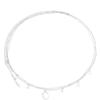 Cadena corporal sexy de moda de playa con joyas transfronterizas europeas y americanas, estilo de chica sexy femenina, cadena de cintura simple de doble capa con estrella y luna