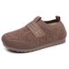 2025 Inverno Novo Sapatos de Algodão Velho Pequim Botas de Neve Femininas Mais Veludo Quente Antiderrapante Slip-On Casual Sapatos de Algodão para Mães