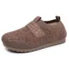 Sapatos de Algodão Femininos 2025 Novo Estilo de Inverno, Forrados com Lã e Espessados para Aquecimento, Botas de Neve Femininas Confortáveis e Leves, Disponíveis para Dropshipping
