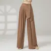 Pantalones de Danza Moderna Ropa de Baile Danza China Verano Pantalones de Pierna Ancha Estilo Nuevo Elegante Ropa Básica de Entrenamiento Ropa de Práctica de Danza Clásica
