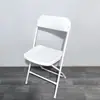Silla Plegable de Plástico, Silla de Comedor para el Hogar, Silla de Entrenamiento, Silla de Conferencia, Silla de Oficina, Taburete Portátil con Respaldo, Alquiler para Dormitorio, Uso en Exteriores
